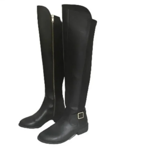 *NWOT* CHRISTIAN SIRIANO KNEE HIGH WINTER LEATHER BOOTS! - Picture 2 of 6